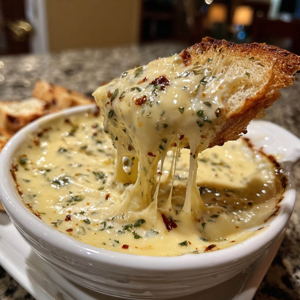 Fondue with Gruyere and Herbs
