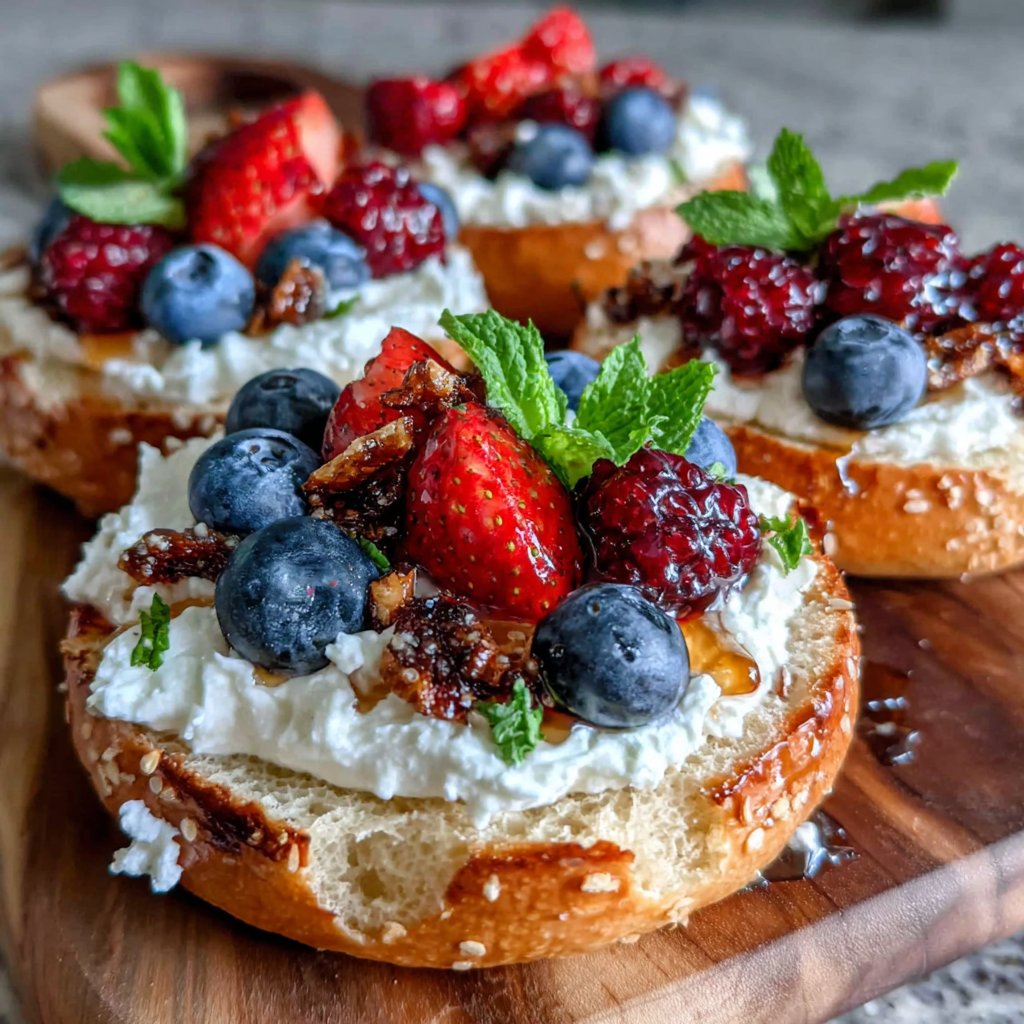 Protein Bagels With Greek Yogurt