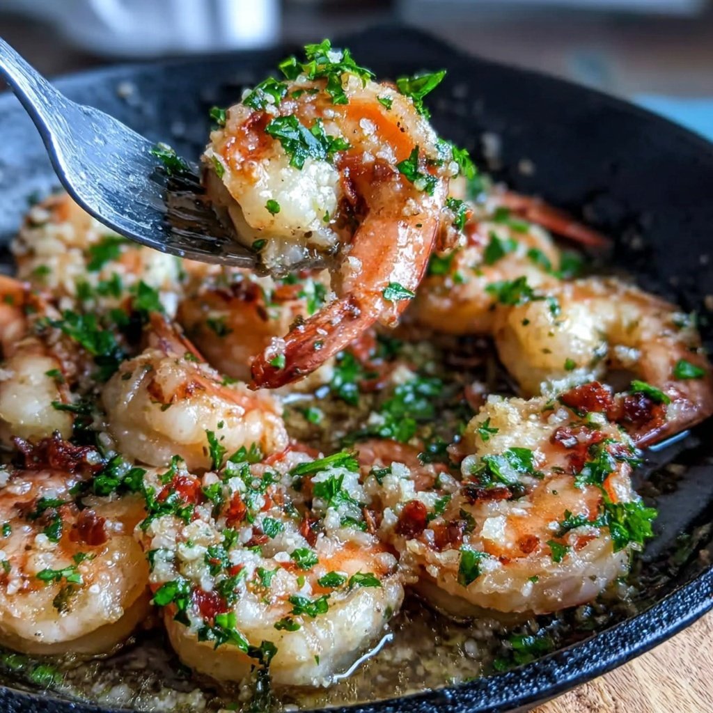 Spring Dinner Garlic Butter Shrimp