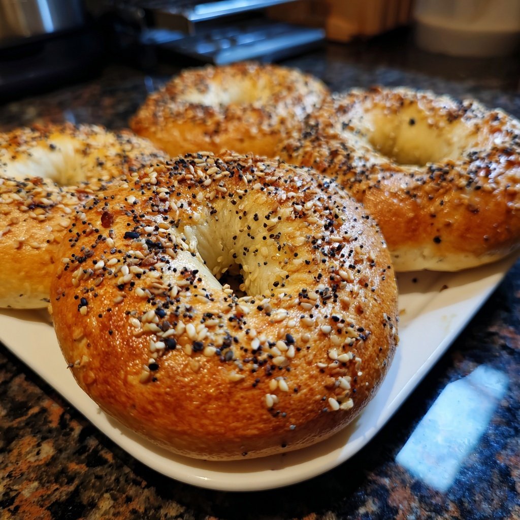 Protein Bagels Boiled And Baked