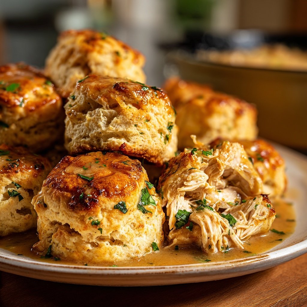Comfort Food Chicken And Biscuits