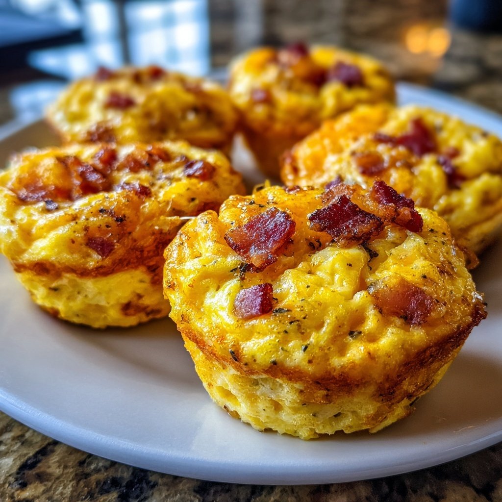 Keto Bacon And Egg Breakfast Cups