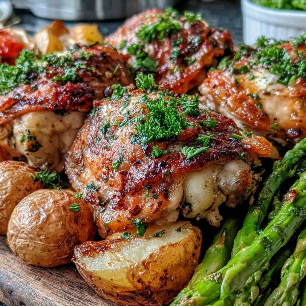 Spring Lemon Chicken Dinner