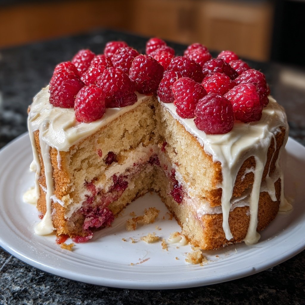 Mini Heart Cake with Almond Sponge