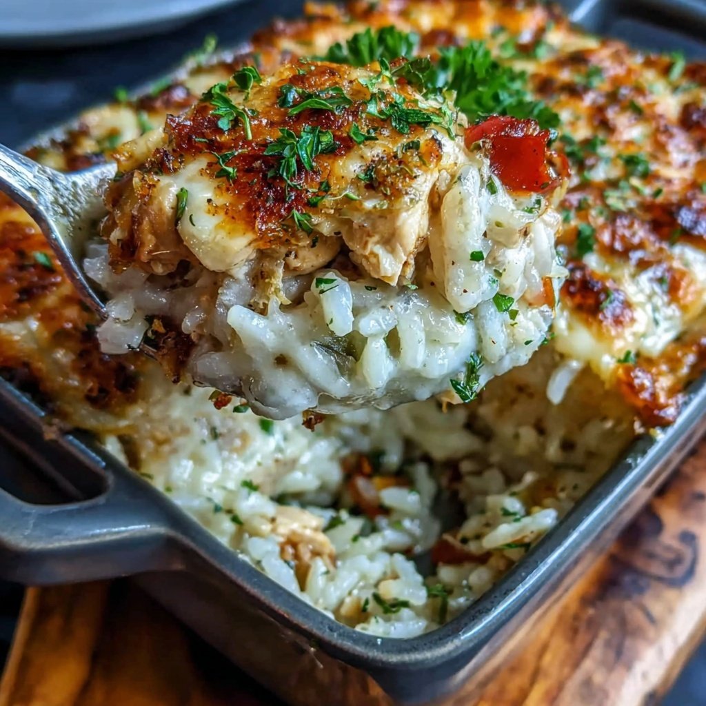 Healthy Chicken And Brown Rice Casserole